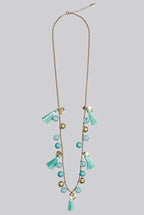 Louche Laura Tassel And Bead Necklace - Gold