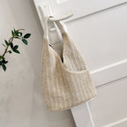 Large Capacity Commuter Summer Straw Woven Bag Women