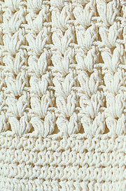 Yumi Ivory Crochet Small Cross Body