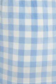 Louche Addie Picnic Check Playsuit In Blue