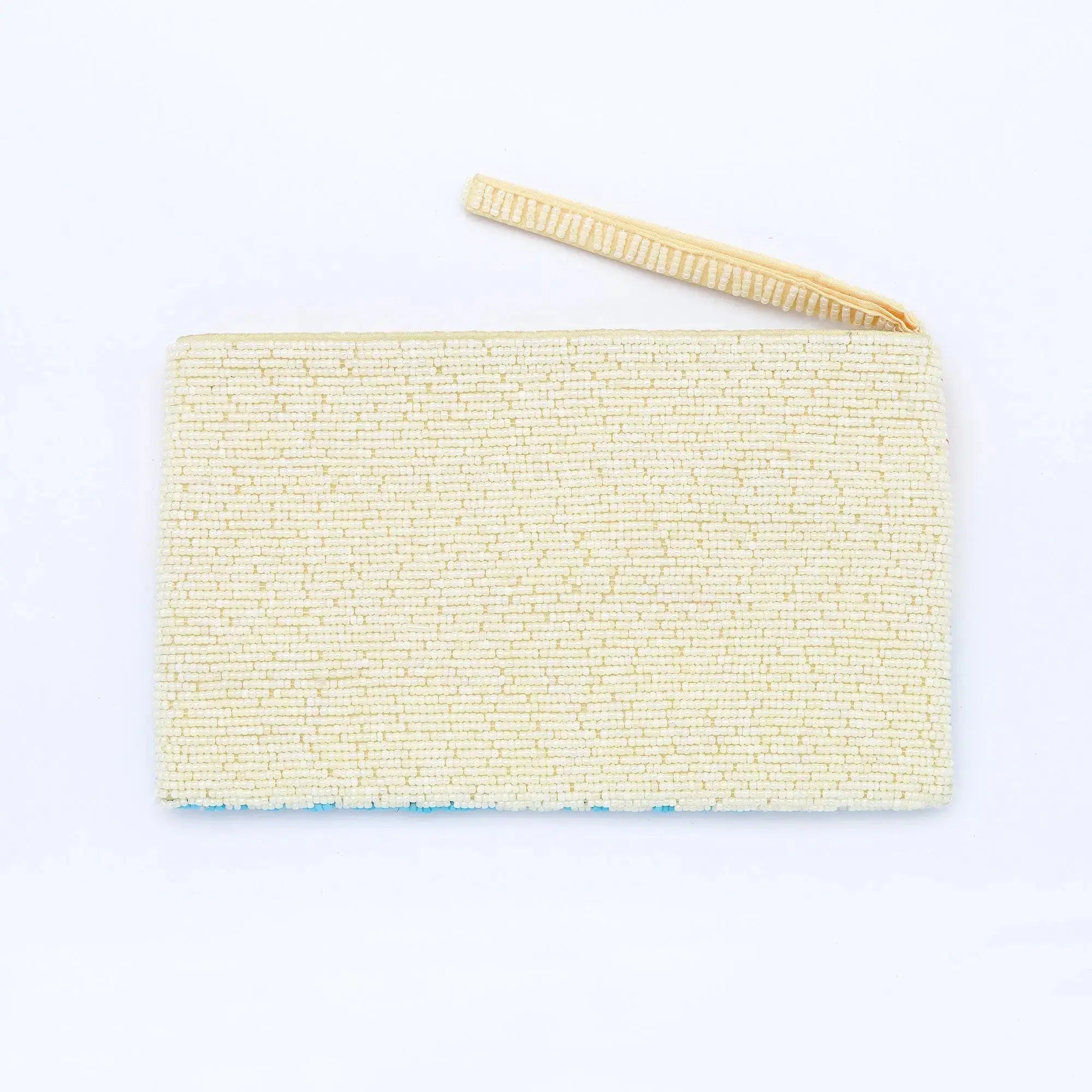 Large Sunrise Beaded Pouch
