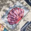 Large Shell Beaded Pouch