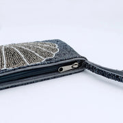 Large Shell Beaded Pouch