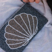 Large Shell Beaded Pouch