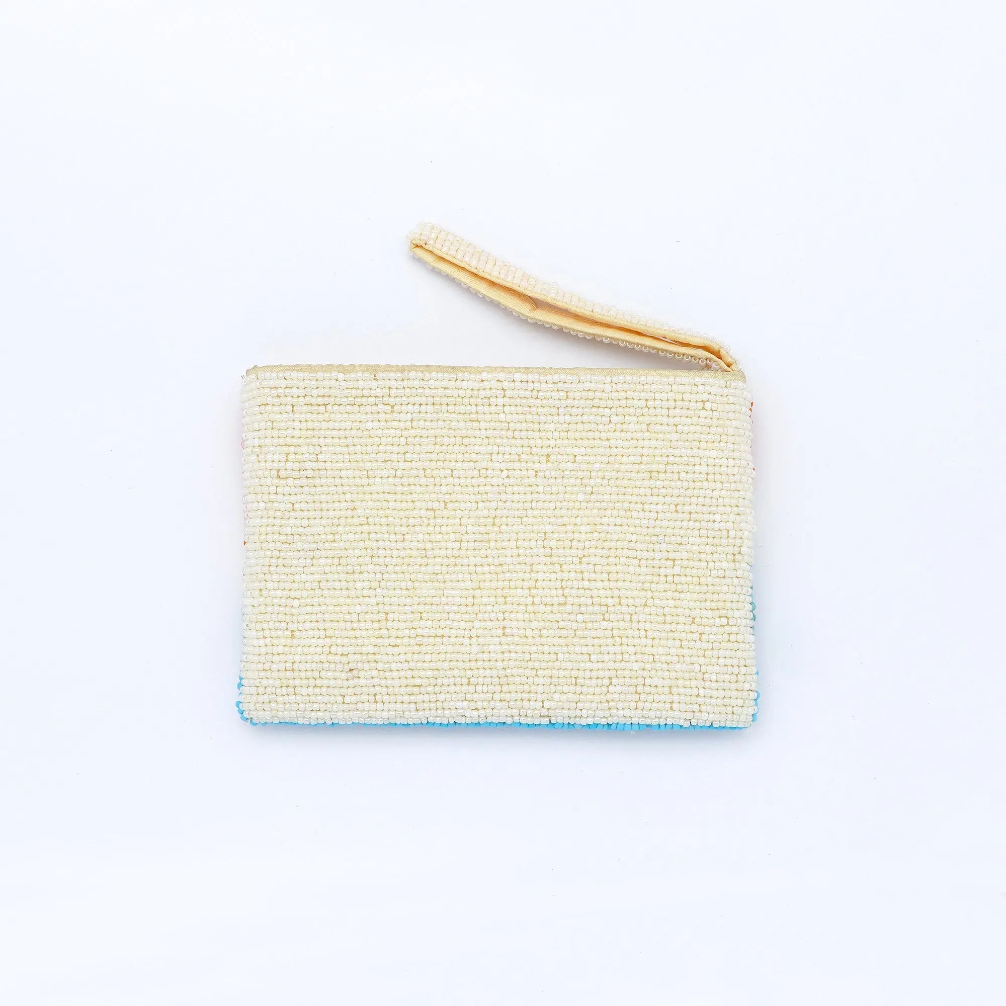 Small Sunrise Beaded Pouch