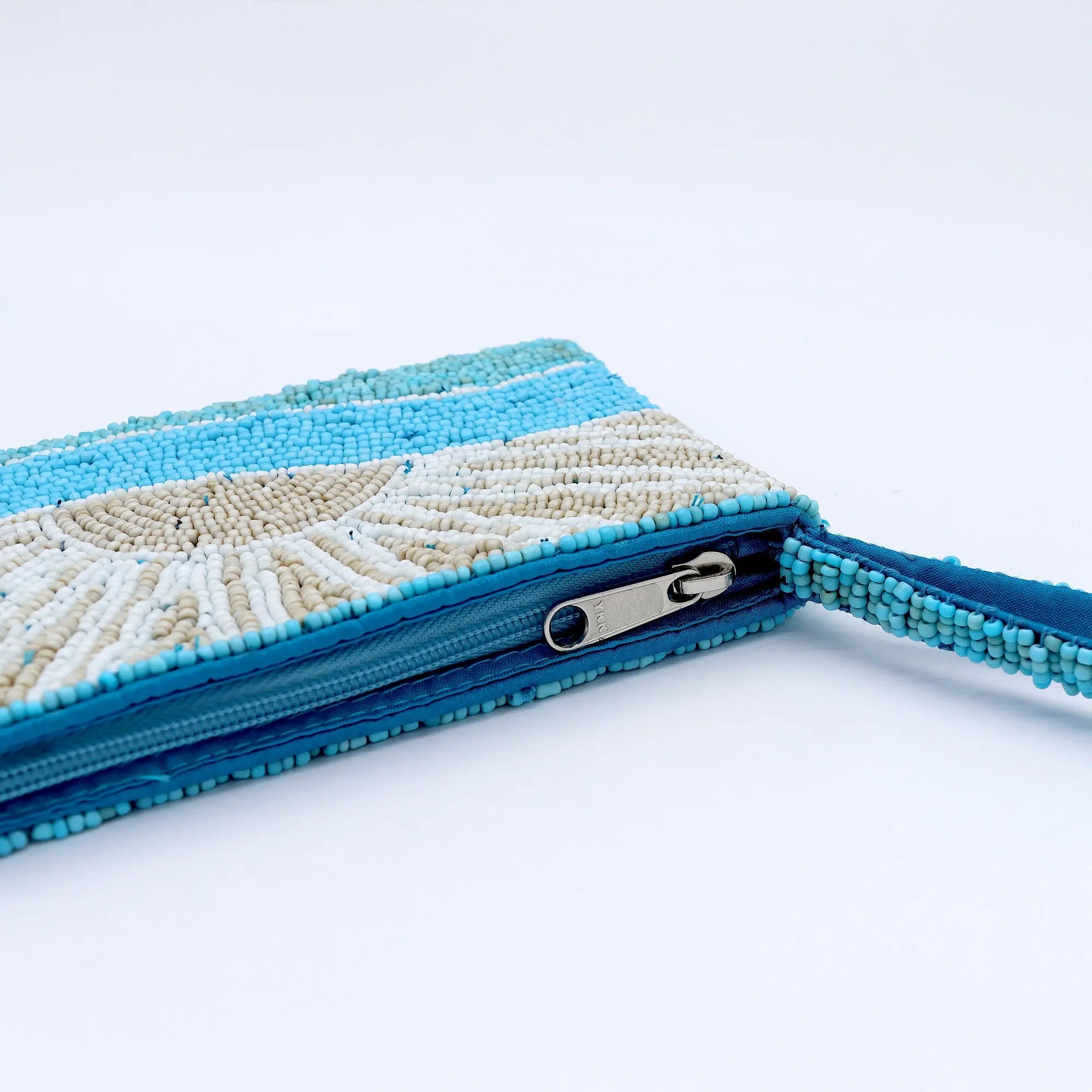 Small Sunrise Beaded Pouch