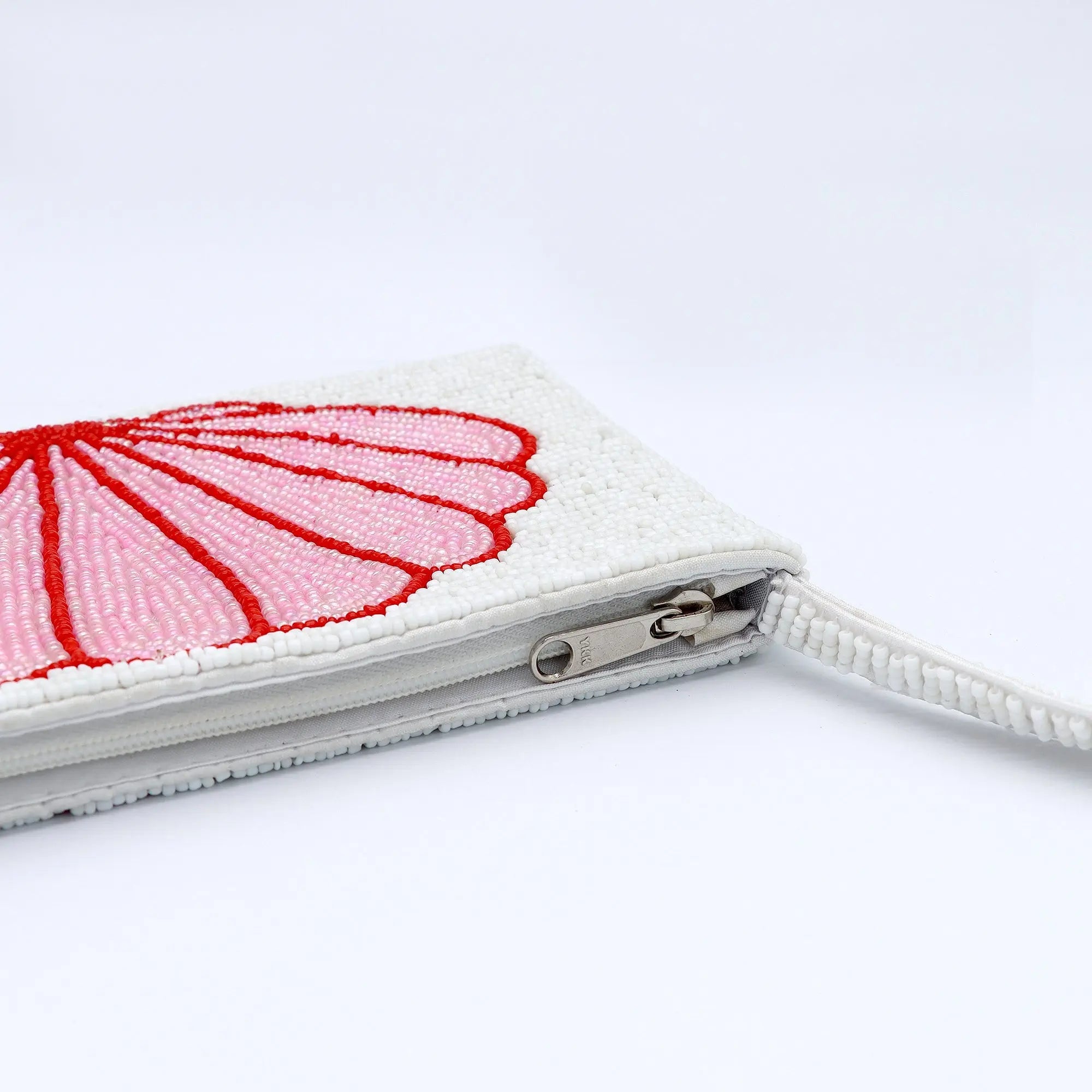 Small Shell Beaded Pouch