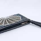 Small Shell Beaded Pouch