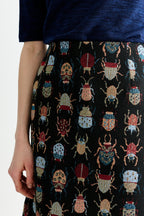 Buffy Beetlejuice Jacquard Midi Skirt – Multicoloured