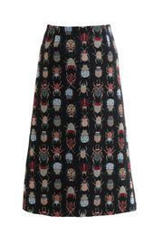 Buffy Beetlejuice Jacquard Midi Skirt – Multicoloured