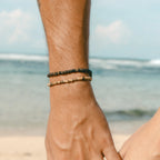 Coconut Wood Beaded Beach Bracelet