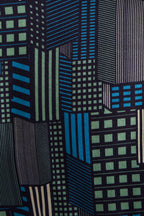 Moski Geo City Print Jumpsuit
