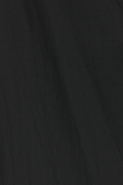 Soumia Jersey Bodice And Recycled Cotton Skirt Midaxi Dress - Black