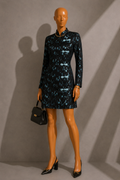 Jun Shanghai Brocade Mini Dress