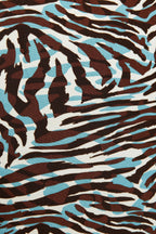 Candra Roar Print Midi Dress