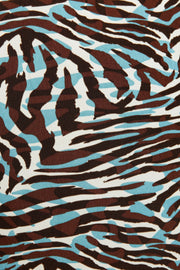 Candra Roar Print Midi Dress