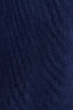 River Babycord Ric Rac Trim Wide Leg Trouser - Navy