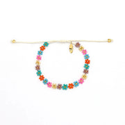 Kelopak Daisy Chain Beaded Bracelet