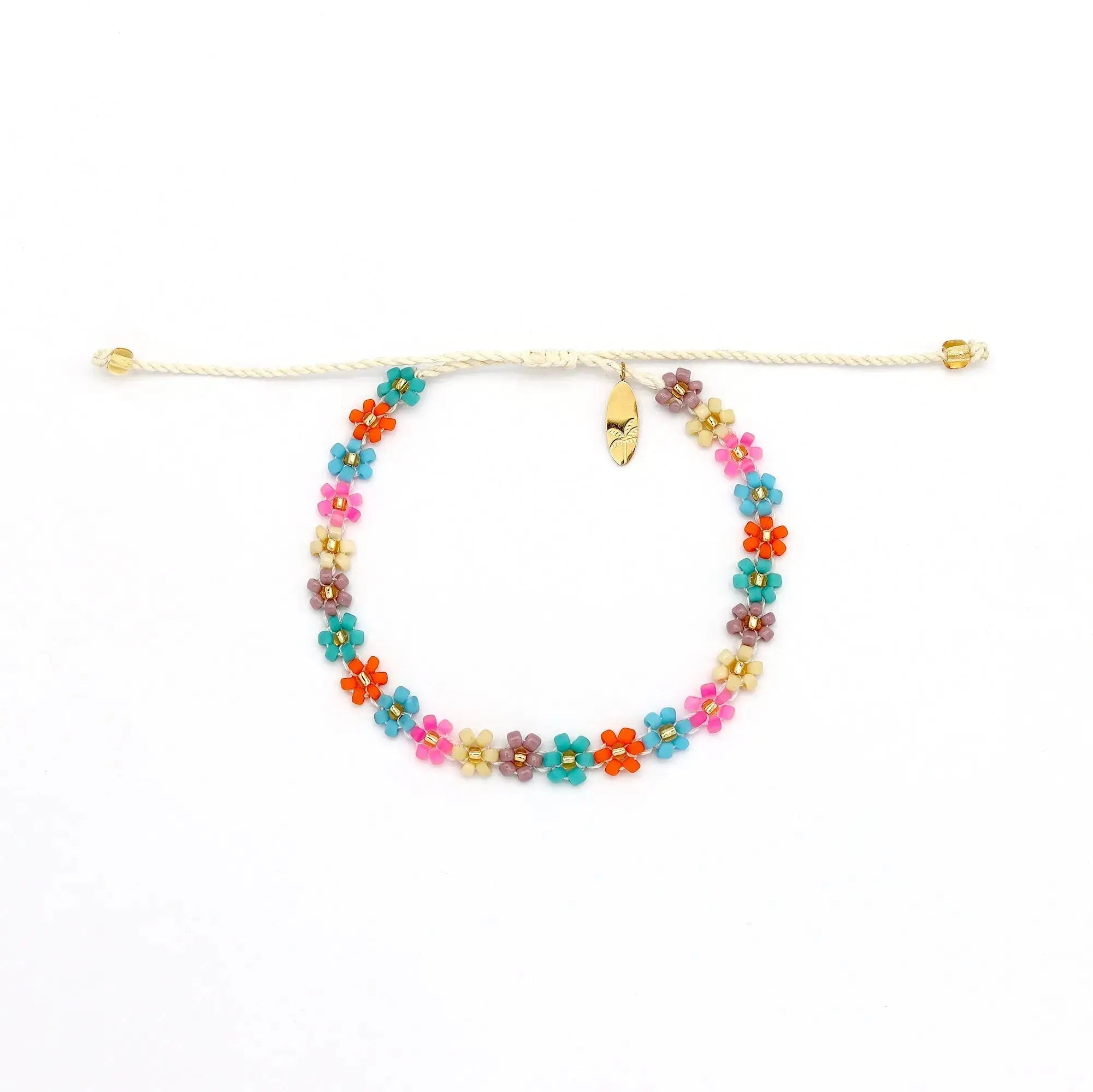 Kelopak Daisy Chain Beaded Bracelet