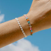 Kelopak Daisy Chain Beaded Bracelet