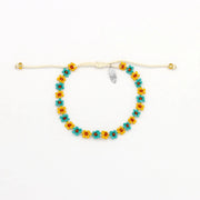 Kelopak Daisy Chain Beaded Bracelet