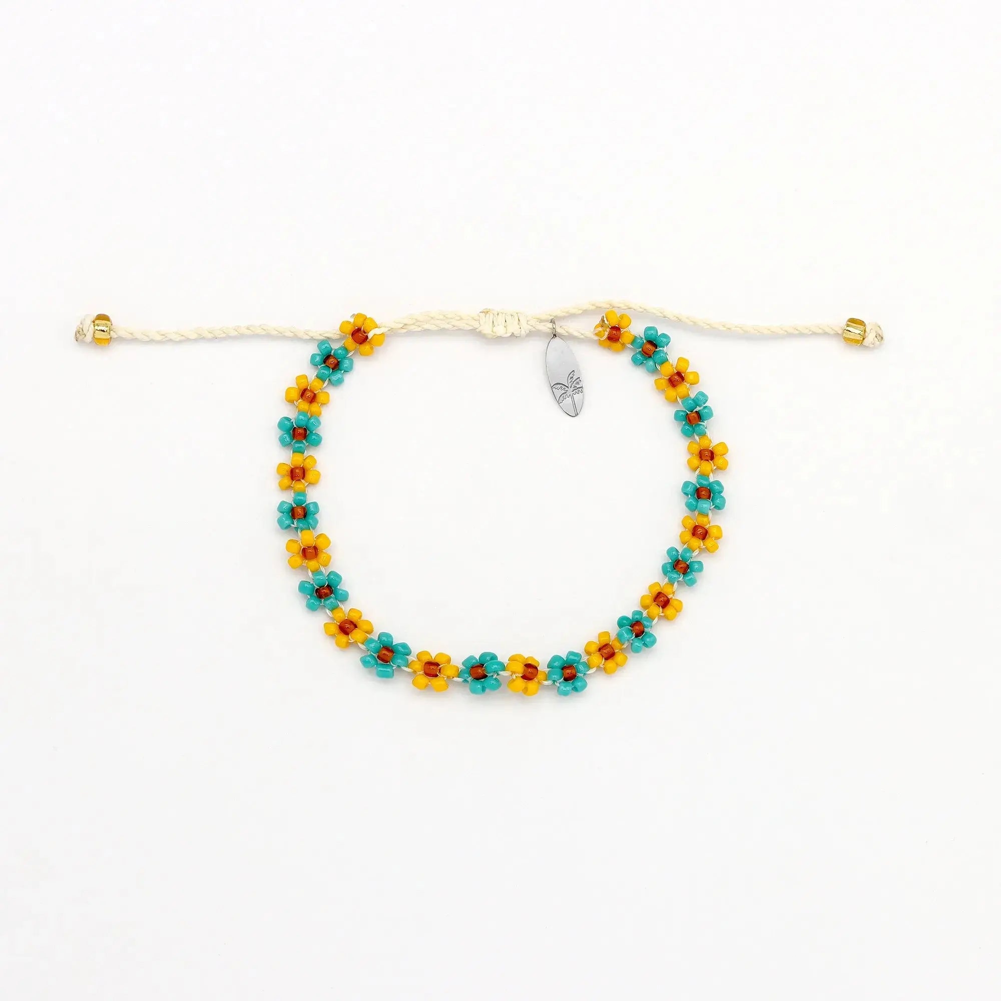 Kelopak Daisy Chain Beaded Bracelet