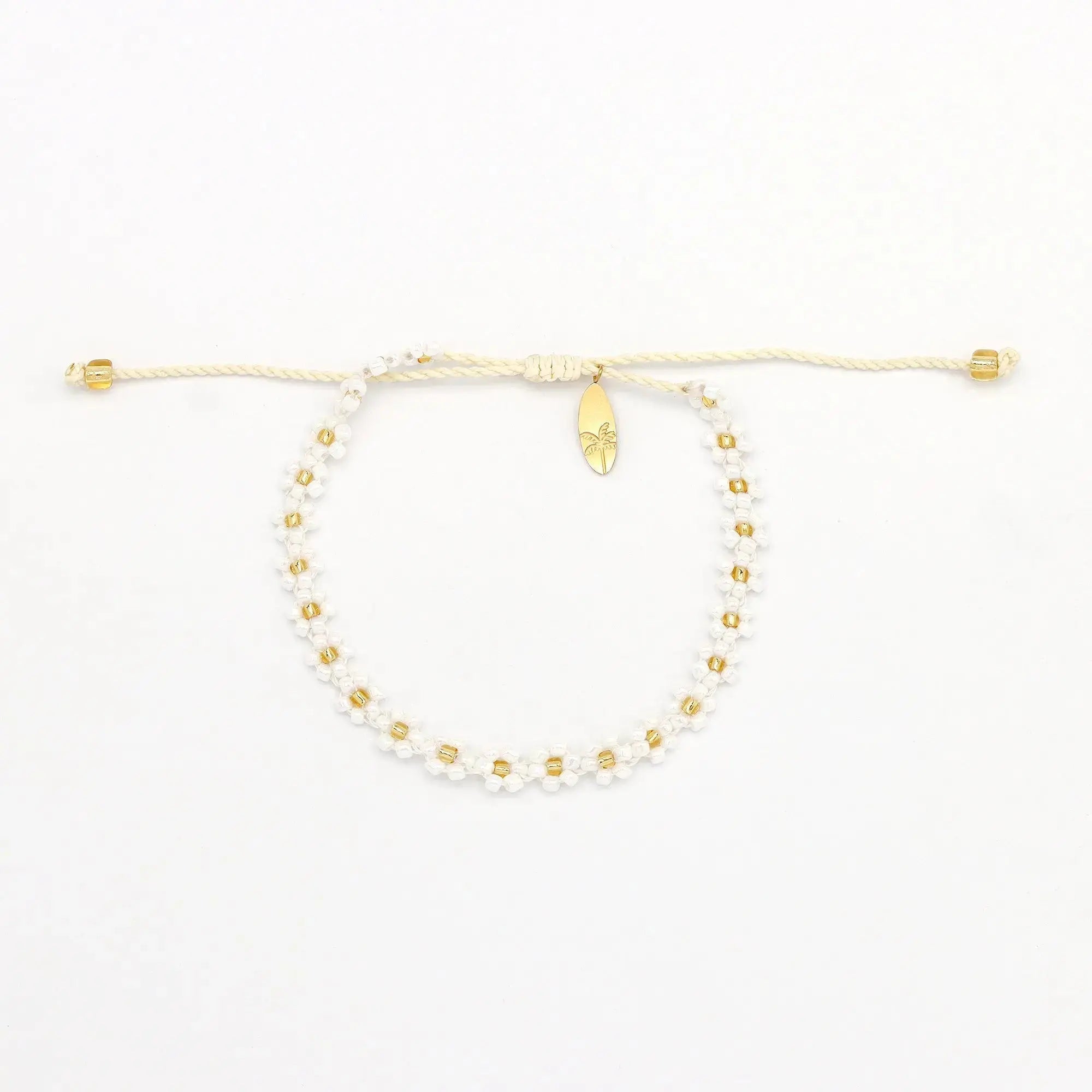 Kelopak Daisy Chain Beaded Bracelet