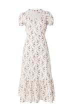 Elois Regency Print Empire Waist Midaxi Dress