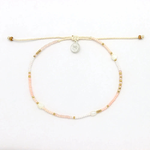 Giada Cinta Pearl Beaded Surf Anklet