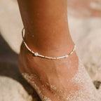 Giada Cinta Pearl Beaded Surf Anklet