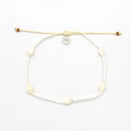 Giada Rahayu Shell Beaded Surf Anklet