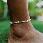 Giada Rahayu Shell Beaded Surf Anklet