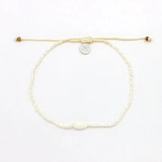 Giada Melati Shell Beaded Anklet