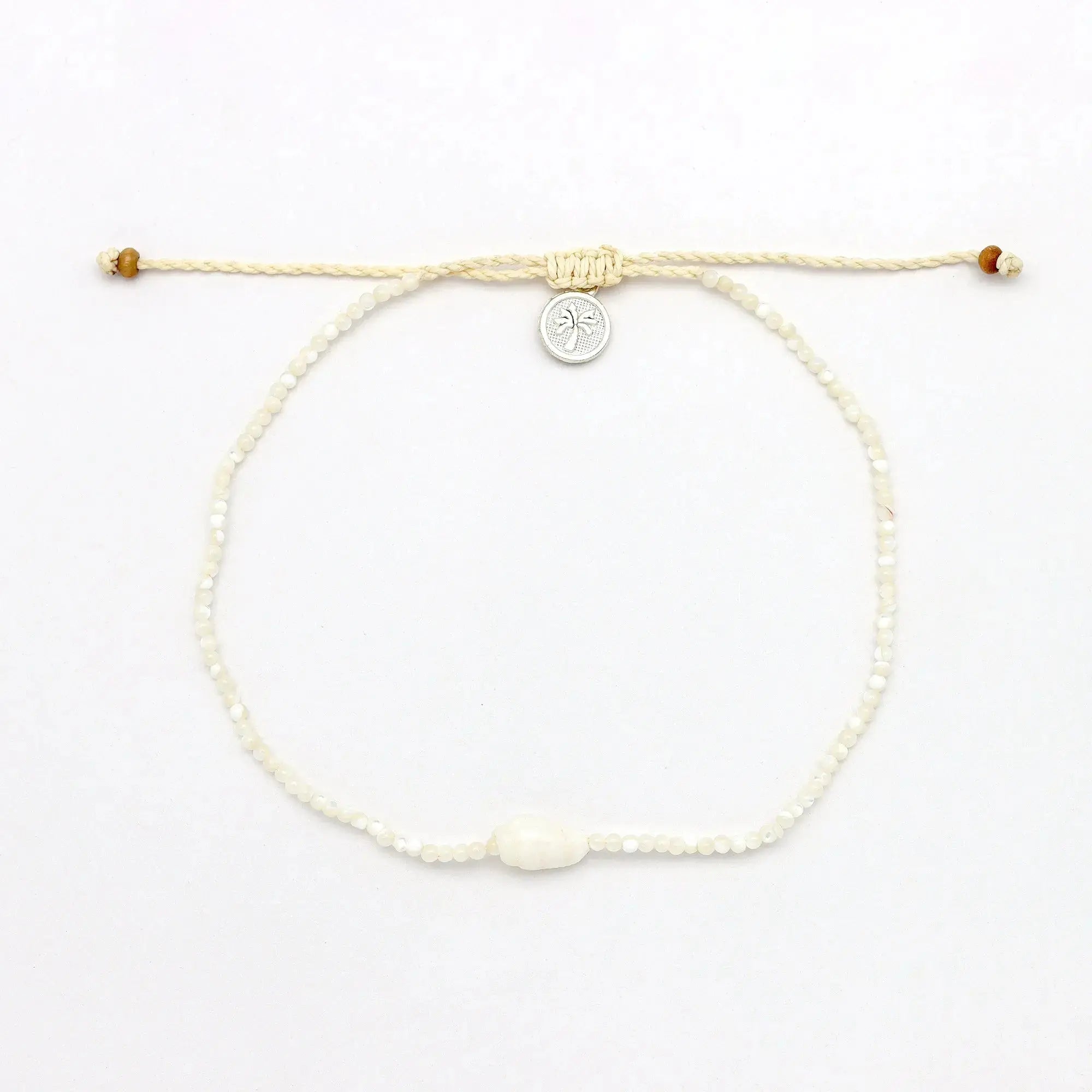 Giada Melati Shell Beaded Anklet