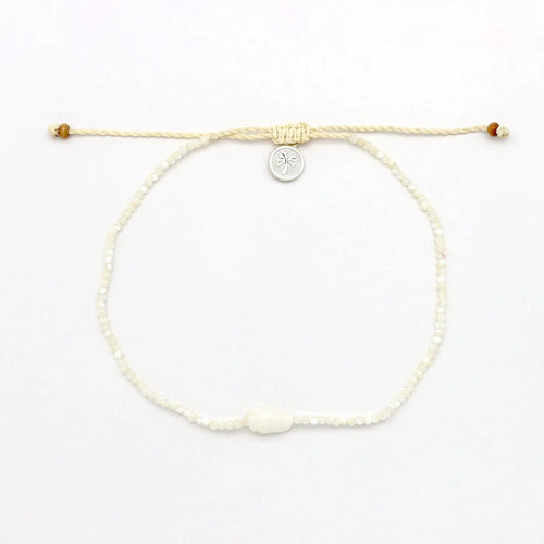 Giada Melati Shell Beaded Anklet