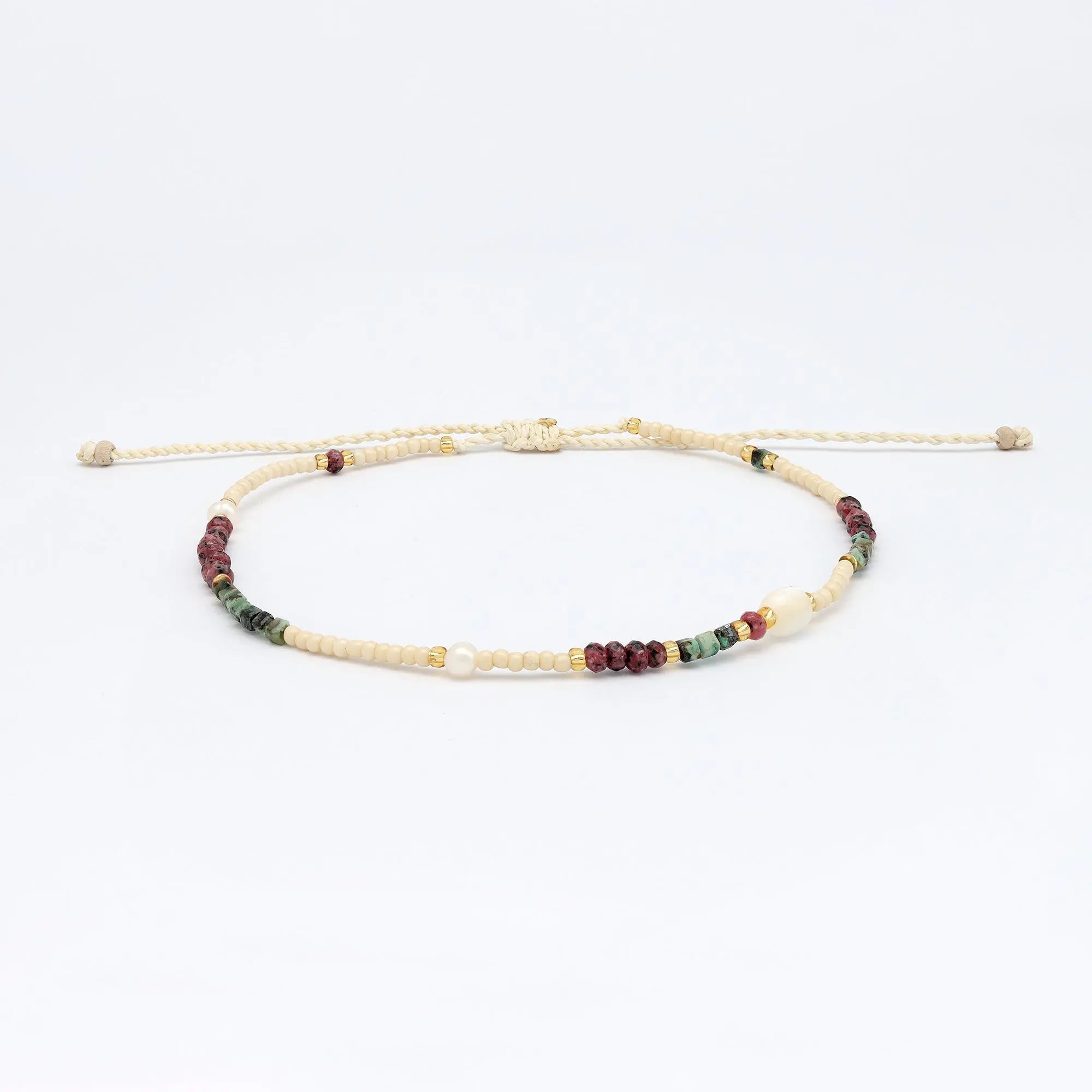 Giada Lestari Beaded Anklet