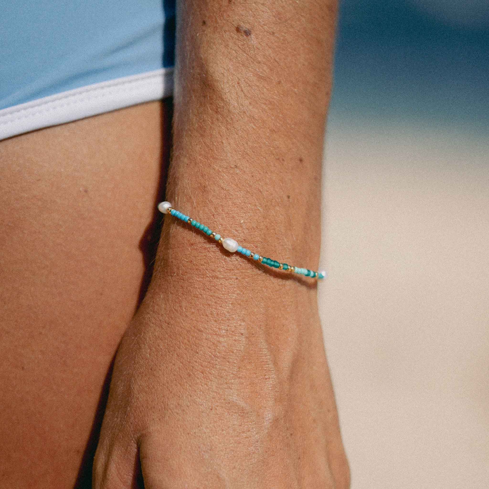 Giada Cinta Pearl Beaded Surf Bracelet