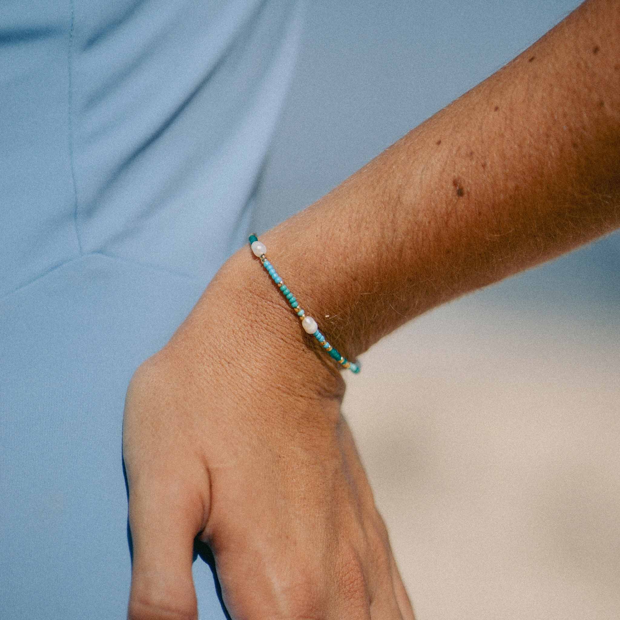 Giada Cinta Pearl Beaded Surf Bracelet