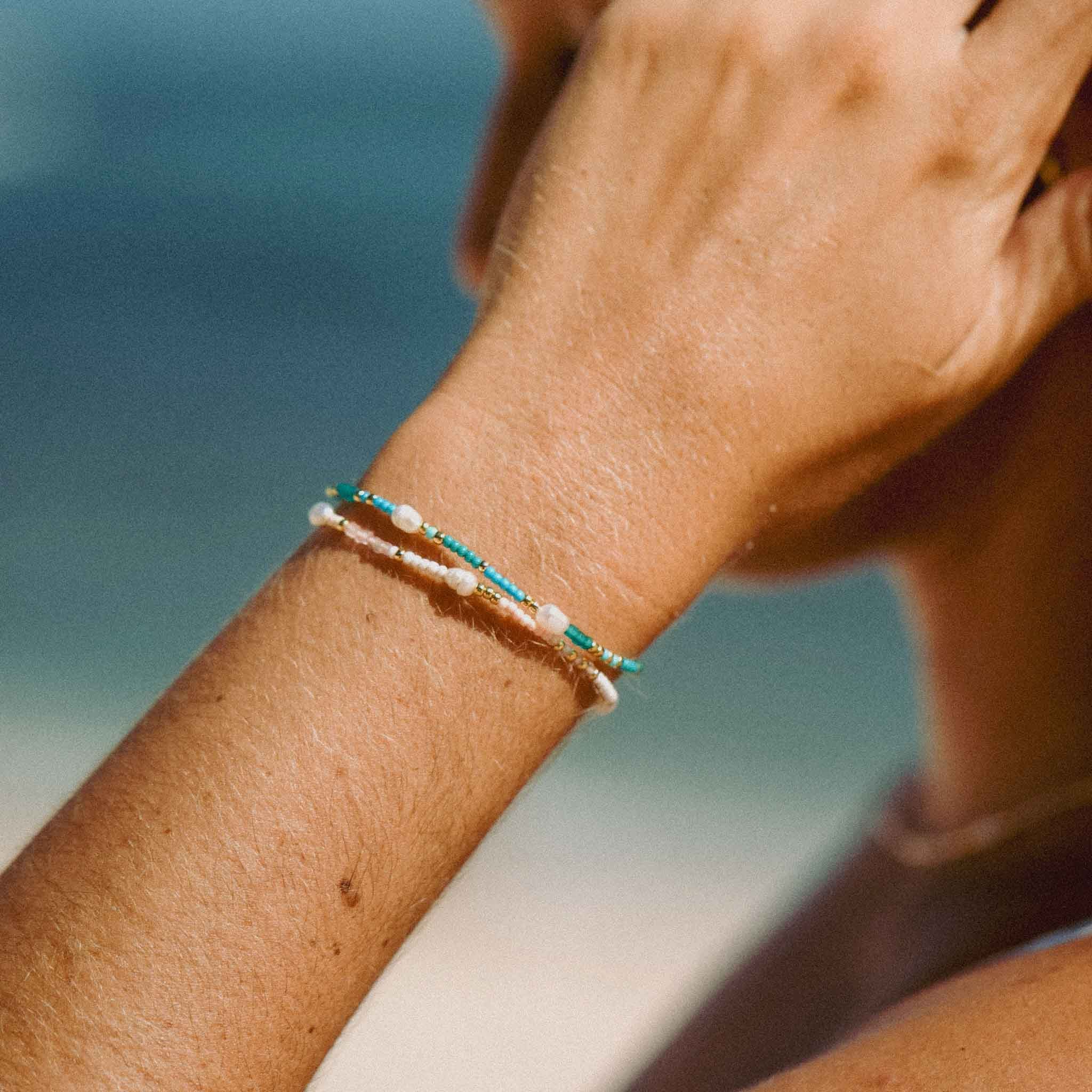 Giada Cinta Pearl Beaded Surf Bracelet