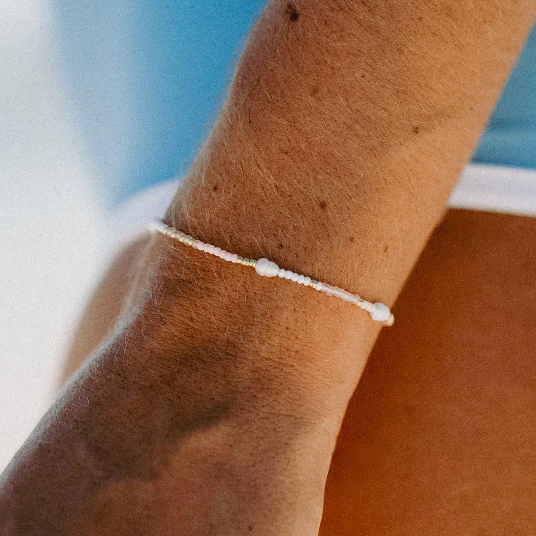 Giada Cinta Pearl Beaded Surf Bracelet