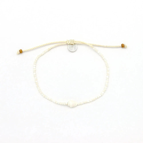 Giada Melati Shell Beaded Bracelet