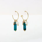 Giada Sugati Beaded Hoop Earrings