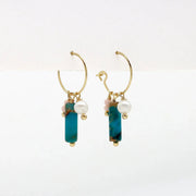 Giada Sugati Beaded Hoop Earrings