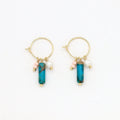 Giada Sugati Beaded Hoop Earrings