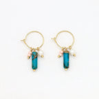 Giada Sugati Beaded Hoop Earrings