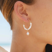 Giada Gegambar Wire Hoop Earrings