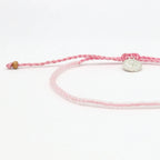 Ka'anapali Frosted Glass Beaded Anklet Set