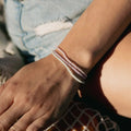 Ka'anapali Frosted Glass Beaded Bracelet Set