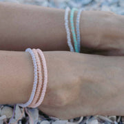 Marley Glass Beaded Anklet Set