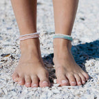 Marley Glass Beaded Anklet Set